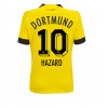 Borussia Dortmund Thorgan Hazard #10 Hemmatröja Dam 2022-23 Korta ärmar